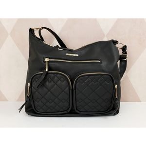 Rampage | Black Quilted Bag